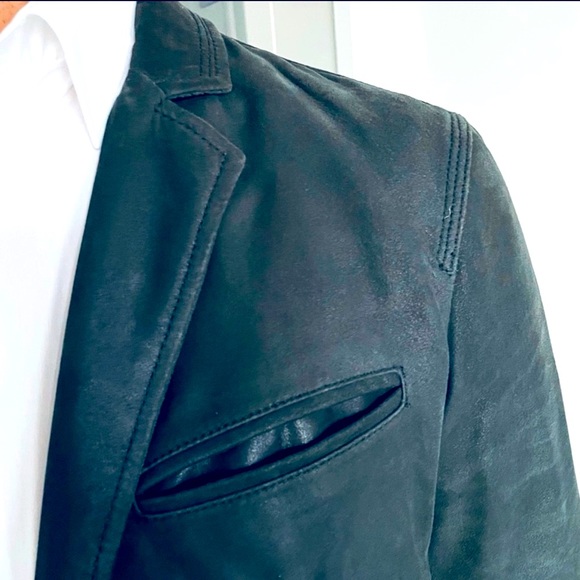 John Varvatos leather blazer - Picture 3 of 16
